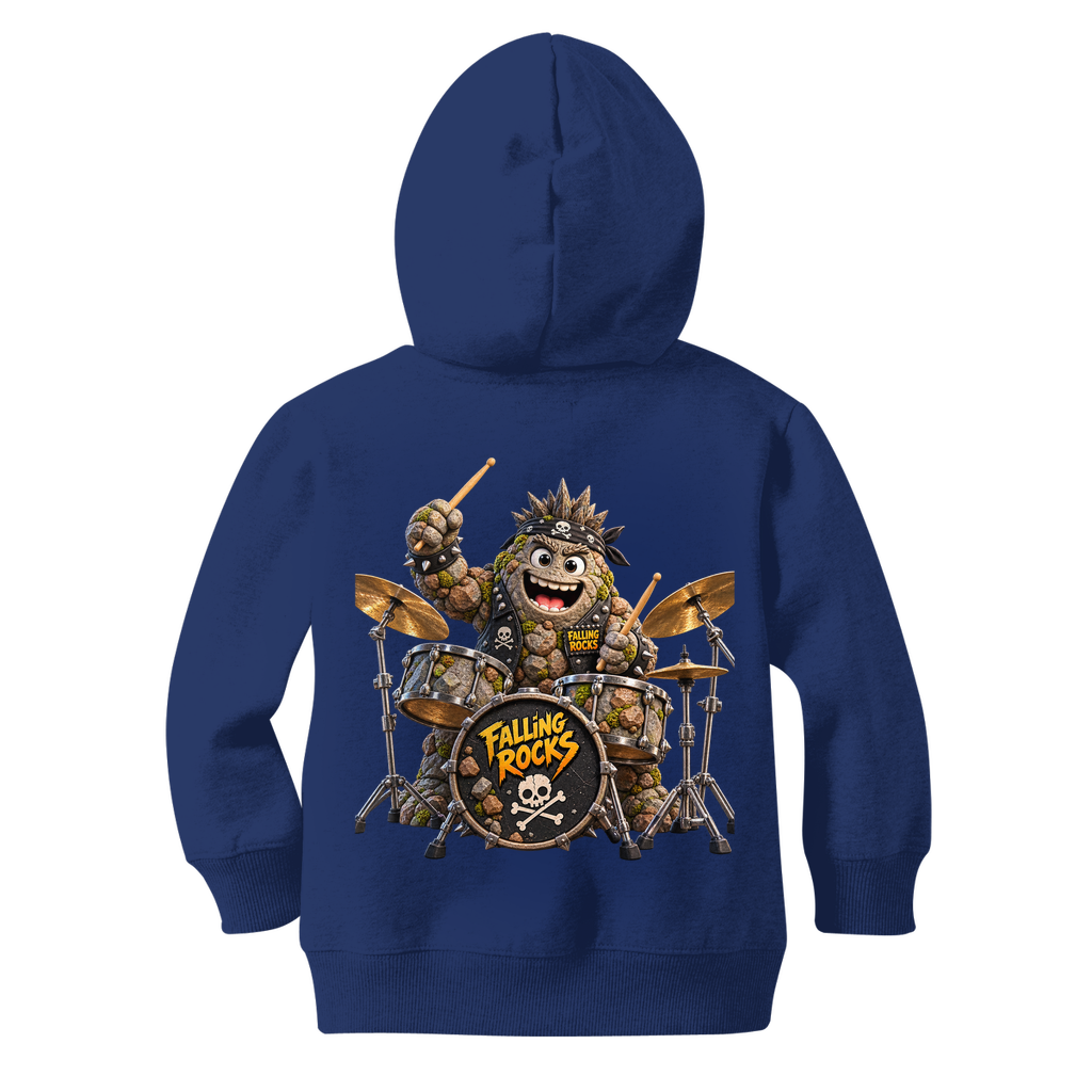 Falling Rocks COllection Classic Kids Zip Hoodie