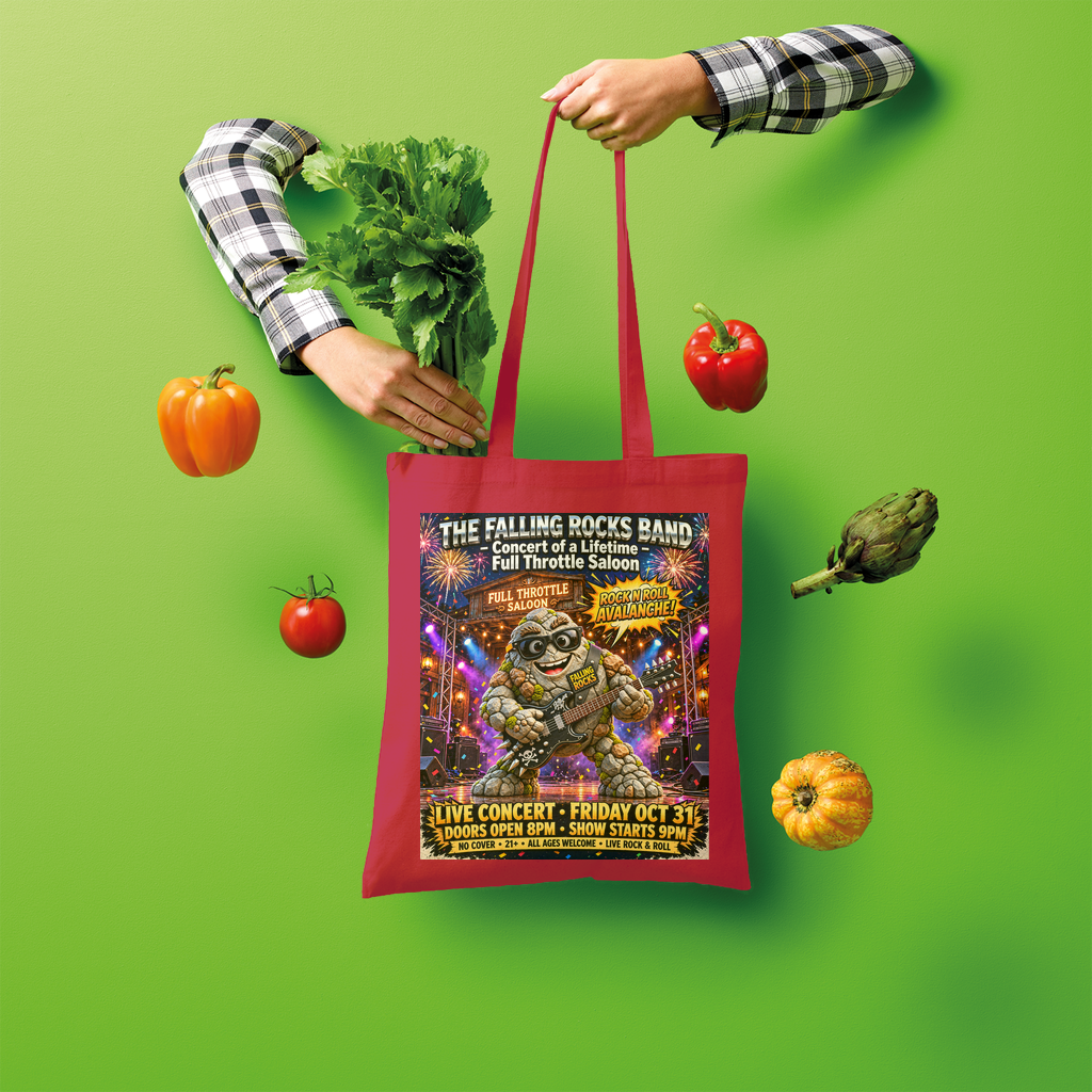 Falling Rocks COllection Shopper Tote Bag