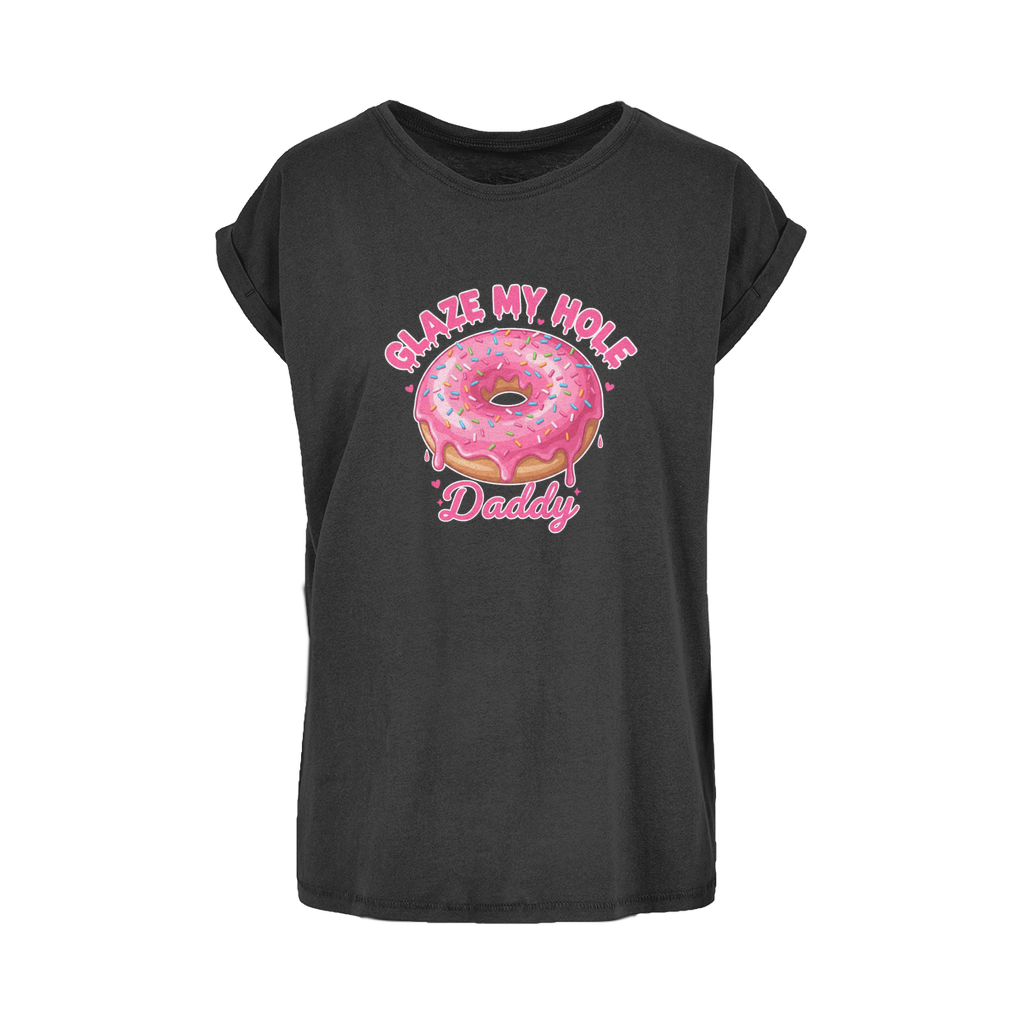 AOC Women's Extended Shoulder T-Shirt XS-5XL