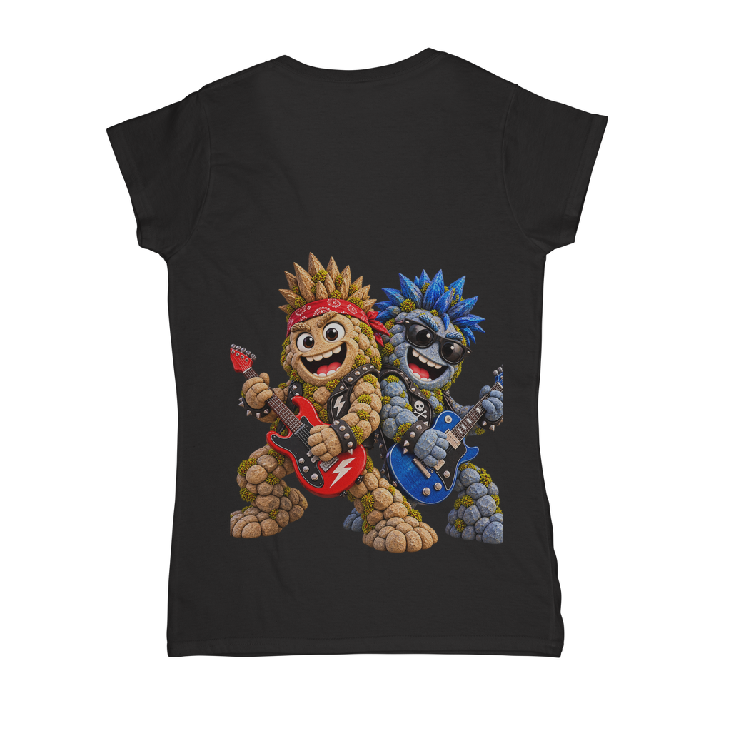 Falling Rocks COllection Classic Women's V-Neck T-Shirt
