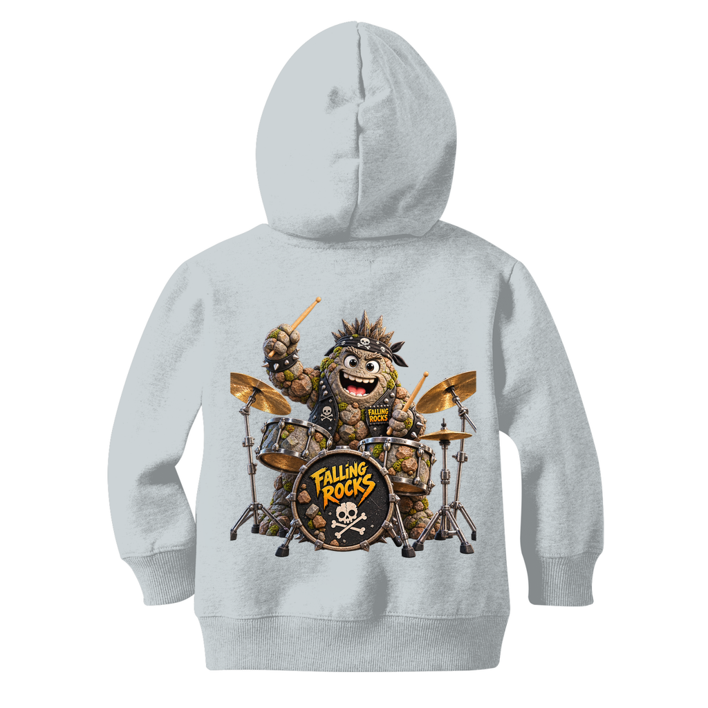 Falling Rocks COllection Classic Kids Zip Hoodie