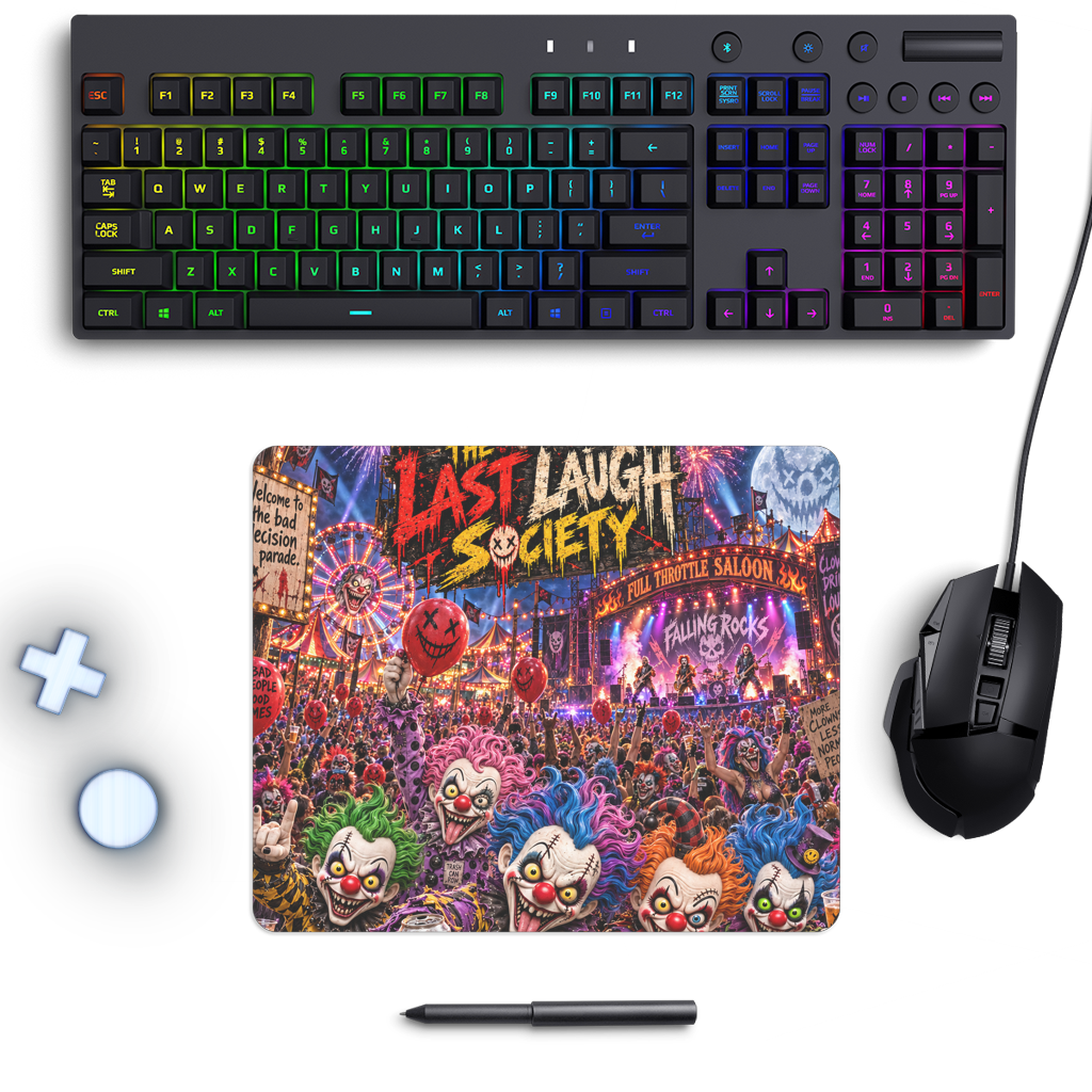 The Last Laugh Society Mouse Pad