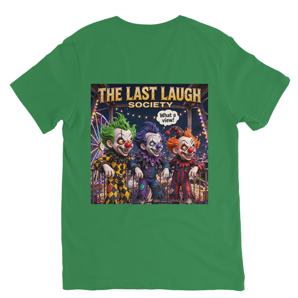 The Last Laugh Society Classic V-Neck T-Shirt