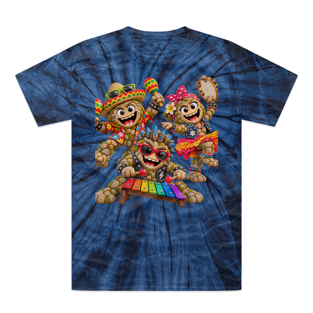 Falling Rocks Collection Tonal Spider Tie-Dye T-Shirt