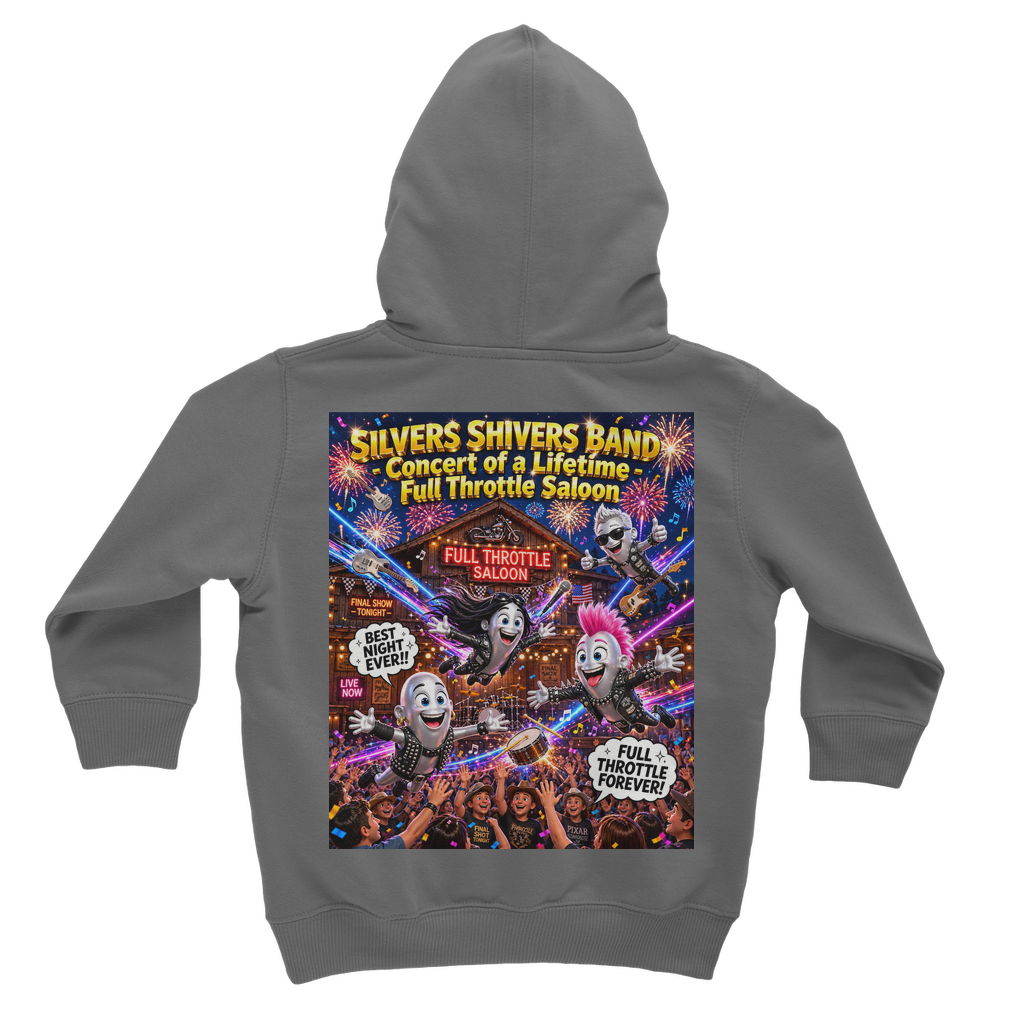 The Silver Shivers Band Classic Kids Hoodie