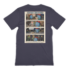 Trash Can Row – Premium Jersey Adult T-Shirt
