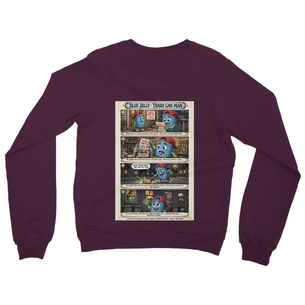 Trash Can Row – Classic Adult Sweatshirt