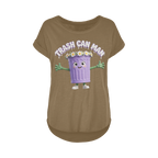 TRASH CAN MAN Women's Long Slub T-Shirt XS-5XL