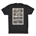 Trash Can Row Organic Adult T-Shirt