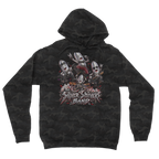 The Silver Shivers Band Camouflage Adult Hoodie