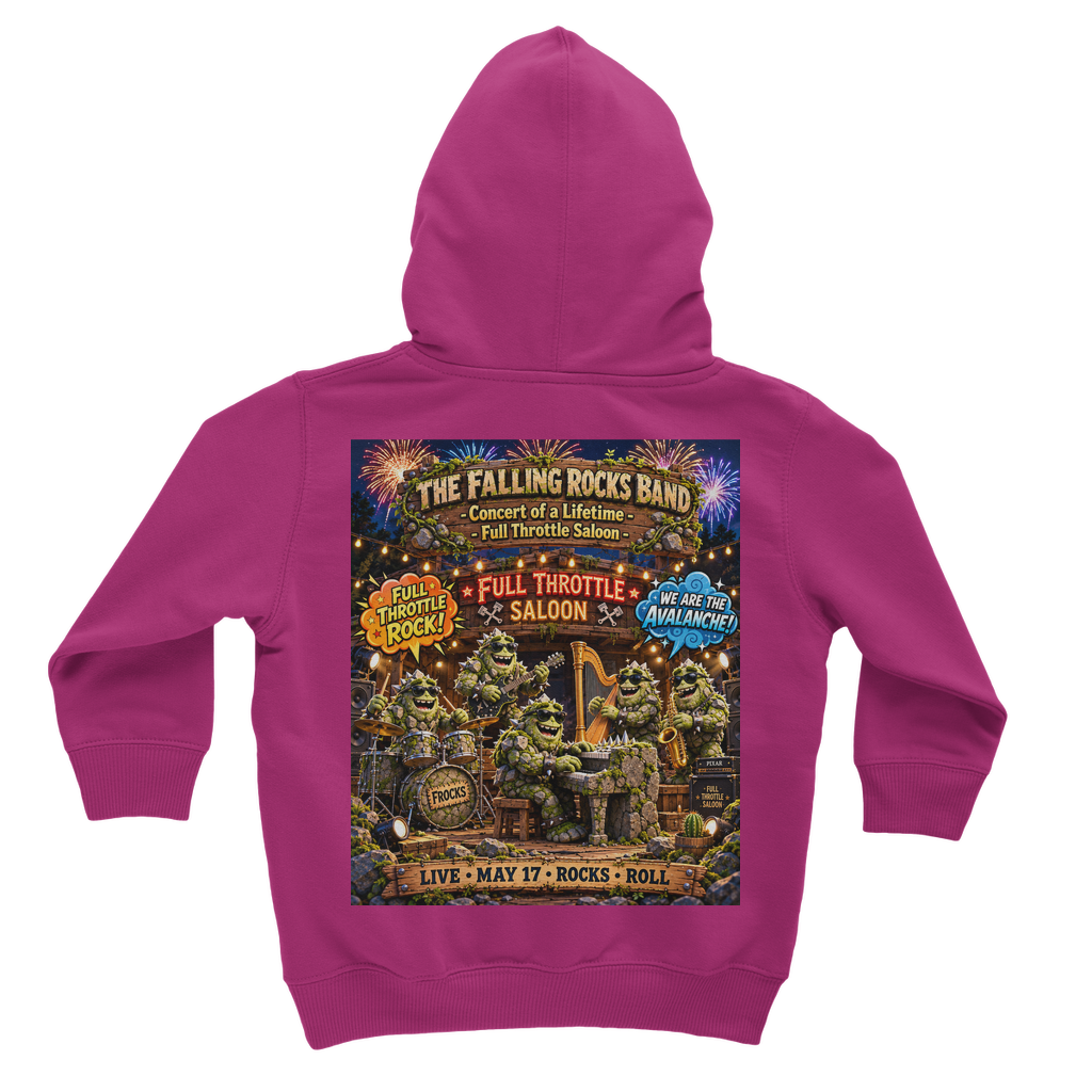 Falling Rocks COllection Classic Kids Hoodie