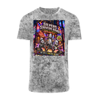 The Silver Shivers Band Acid Washed T-Shirt