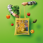 Trash Can Row Shopper Tote Bag