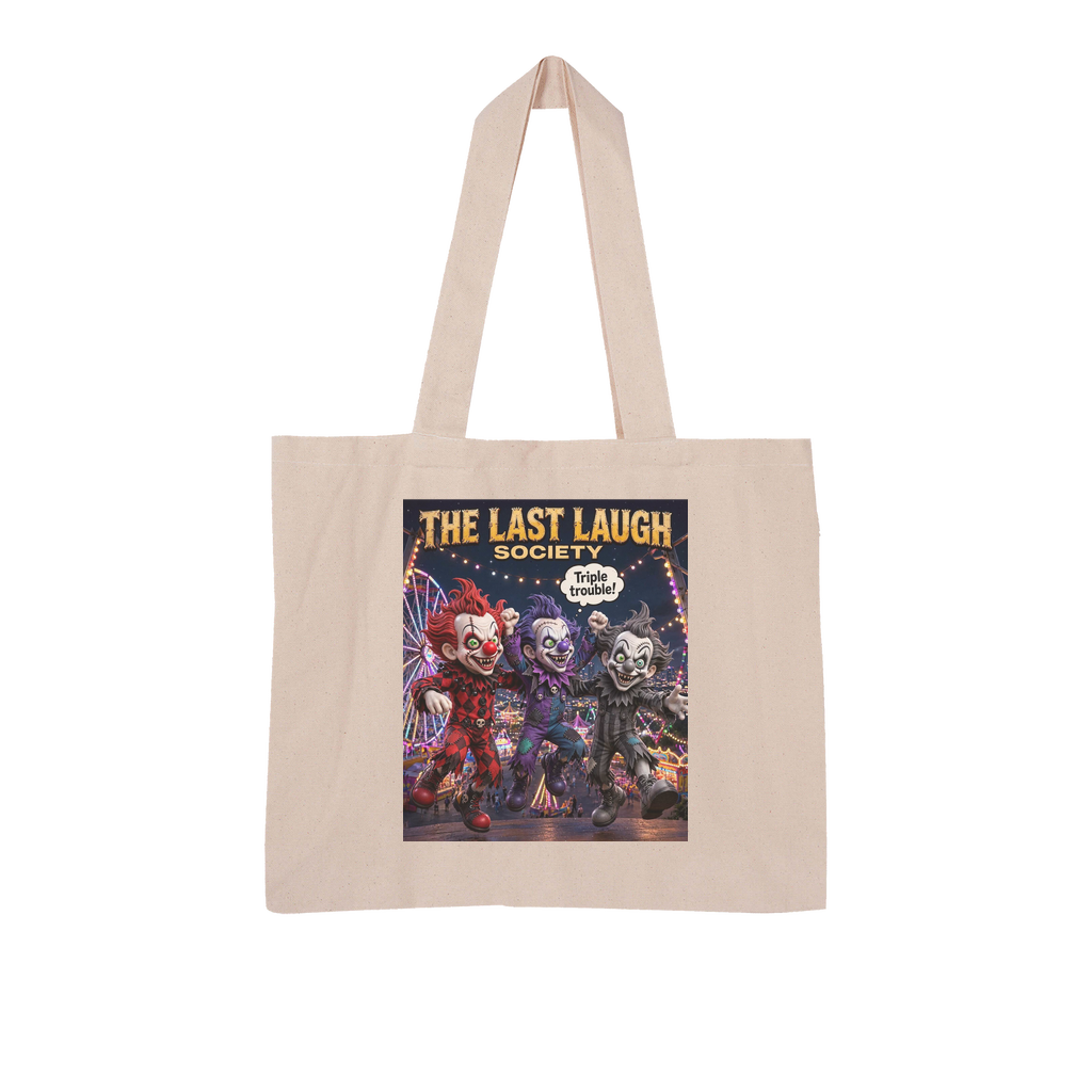 The Last Laugh Society Large Organic Tote Bag