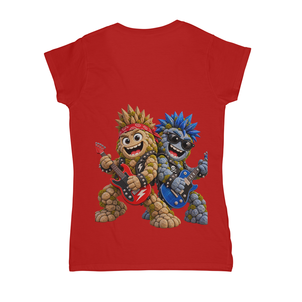 Falling Rocks COllection Classic Women's V-Neck T-Shirt