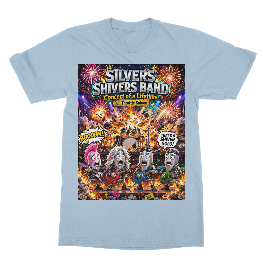 The Silver Shivers Band T-Shirt Dress