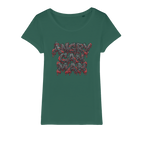 ANGRY CAN MAN 2.0 Organic Jersey Womens T-Shirt