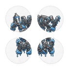 ANGRY CAN MAN 2.0 Sublimation Coasters Pack of Four