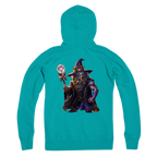 angry can man Premium Adult Zip Hoodie