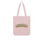 Trash Can Row Organic Tote Bag