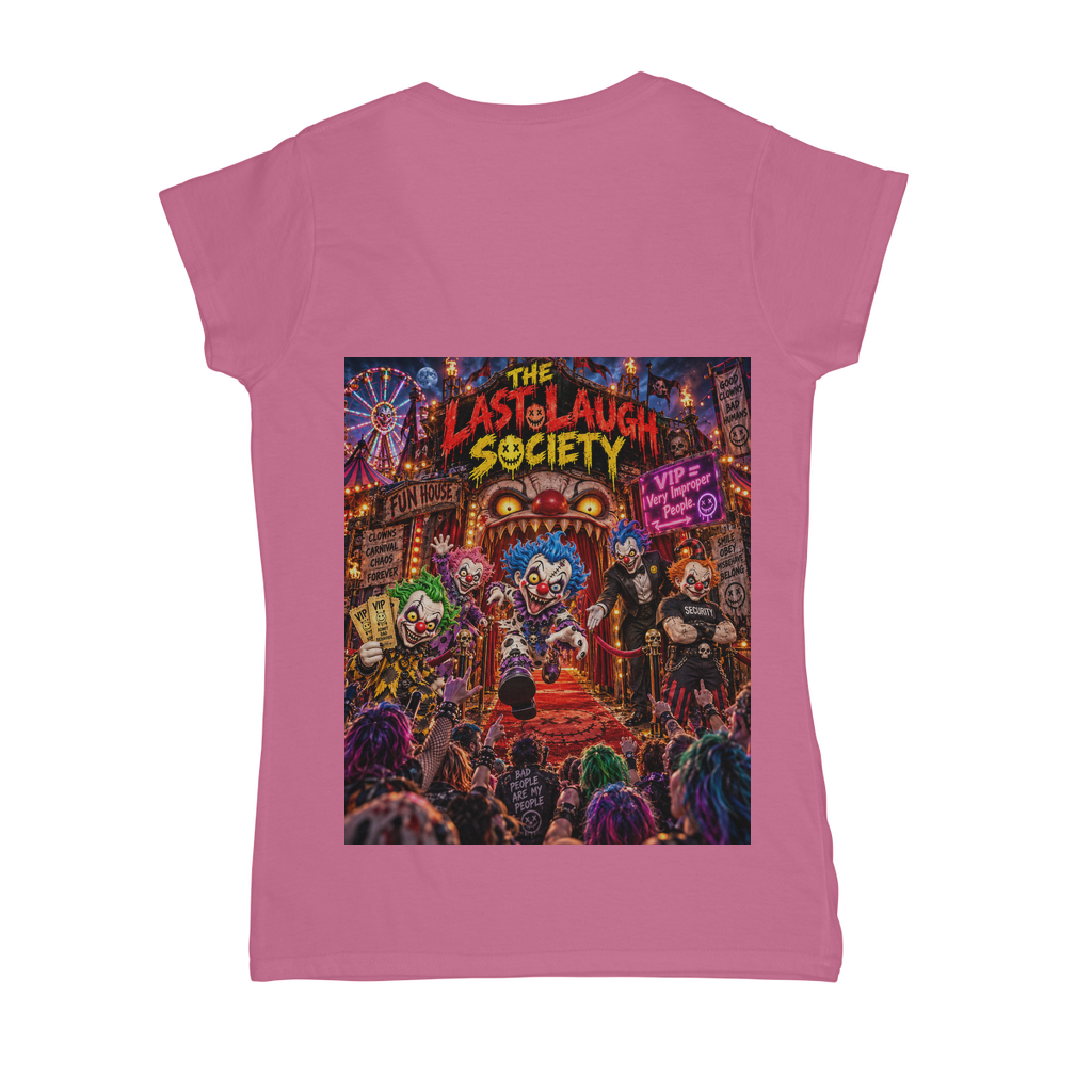The Last Laugh Society Classic Women's V-Neck T-Shirt