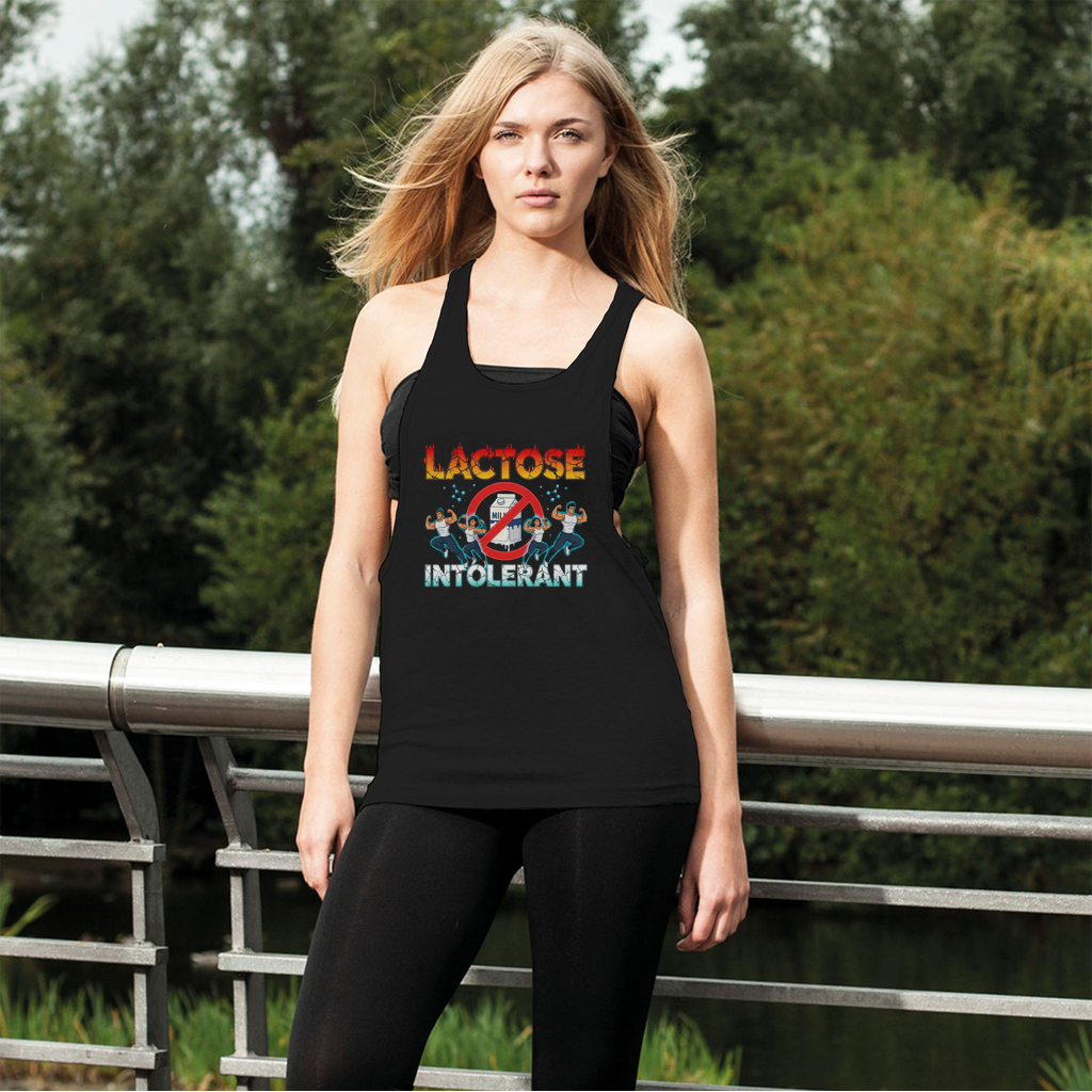 AOB Women's Loose Racerback Tank Top