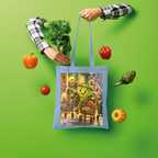 Trash Can Row Shopper Tote Bag
