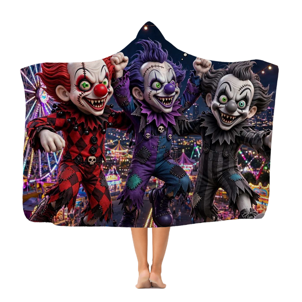 The Last Laugh Society Premium Adult Hooded Blanket