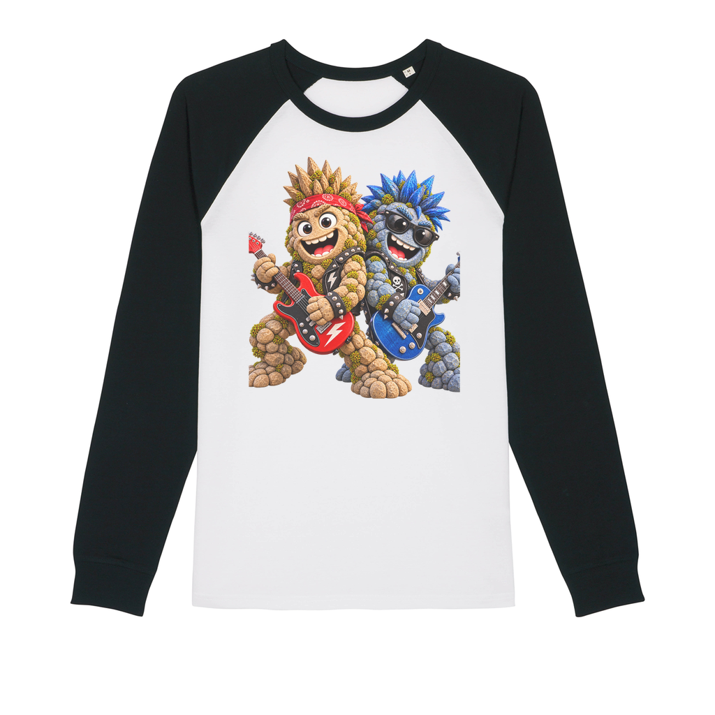 Falling Rocks COllection Premium Raglan Long Sleeve Shirt