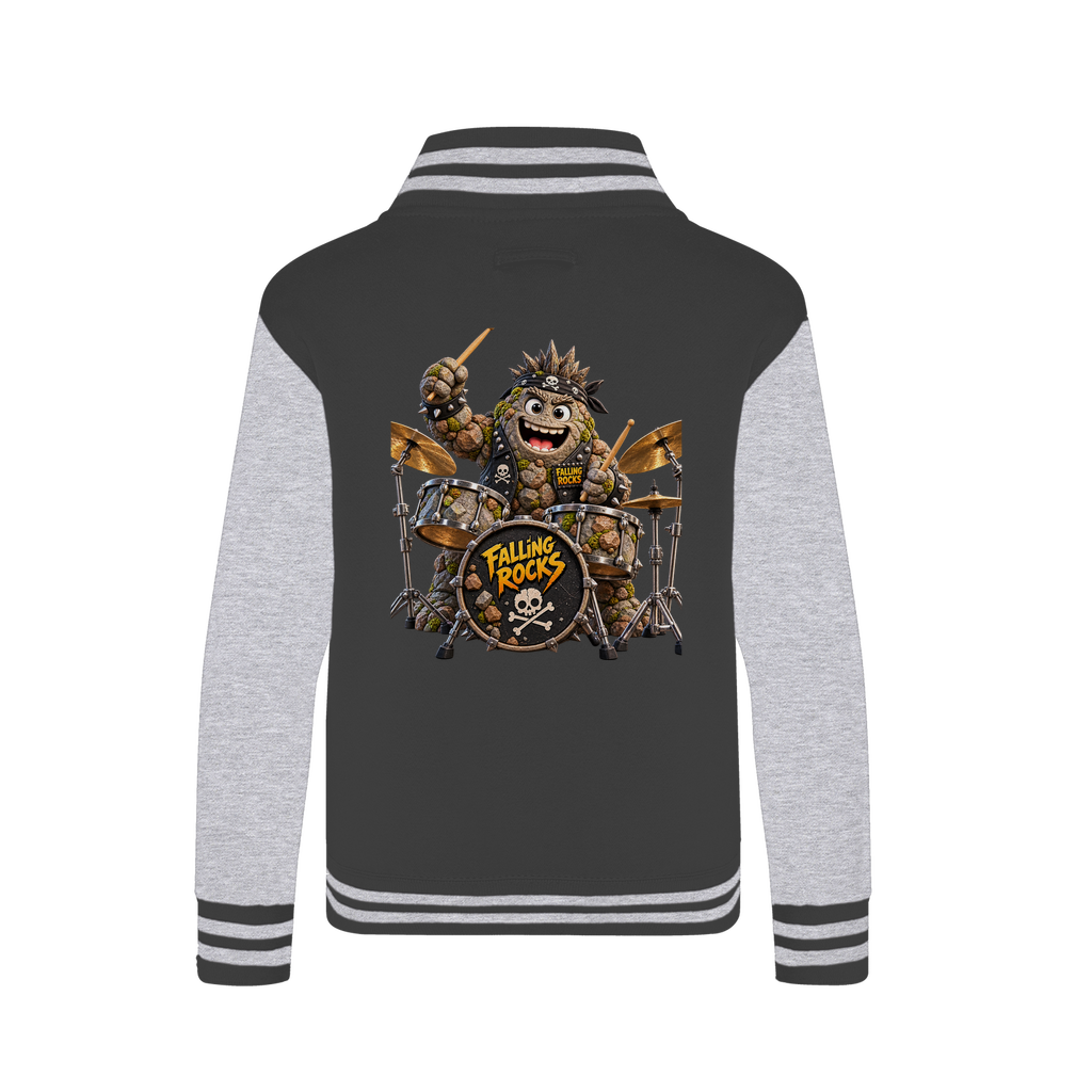 Falling Rocks COllection Varsity Jacket