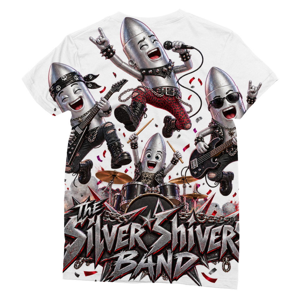 The Silver Shivers Band Classic Sublimation Women's T-Shirt