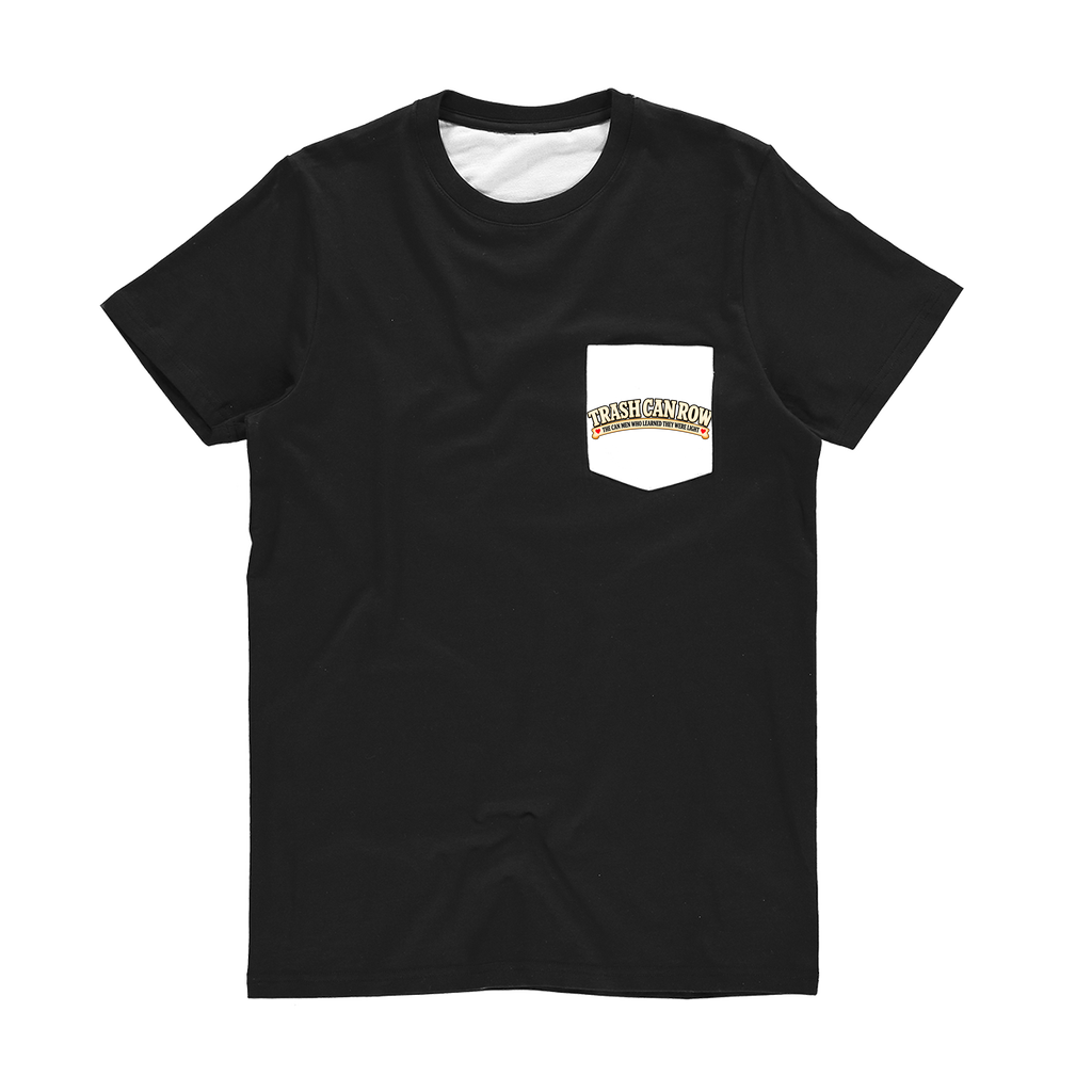 Trash Can Row – Classic Sublimation Pocket T-Shirt