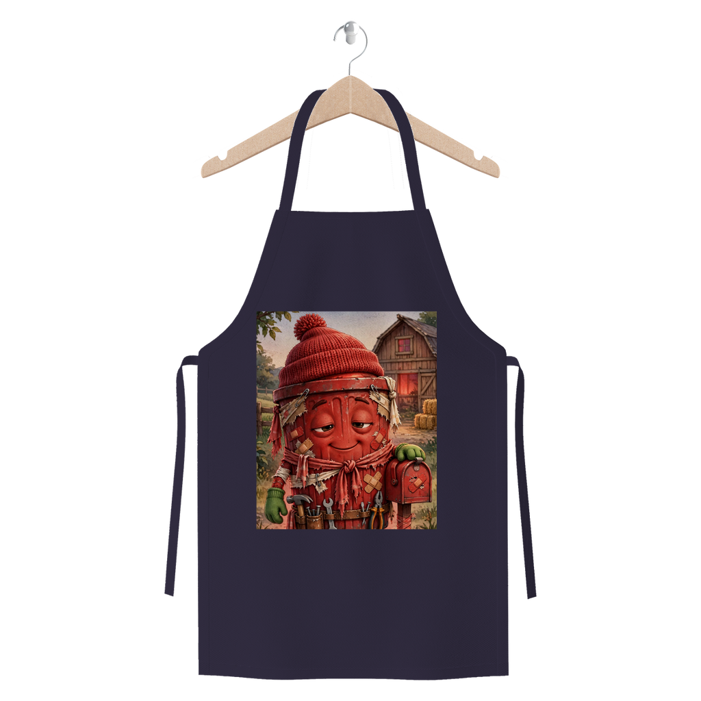 Trash Can Row Premium Jersey Apron
