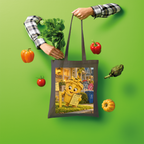 Trash Can Row Shopper Tote Bag