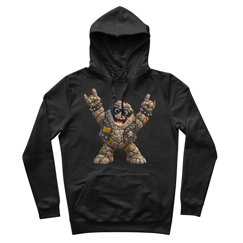 Falling Rocks COllection 100% Organic Cotton Hoodie