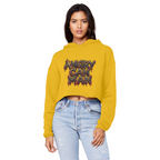 ANGRY CAN MAN 2.0 Cropped Raw Edge Boyfriend Hoodie