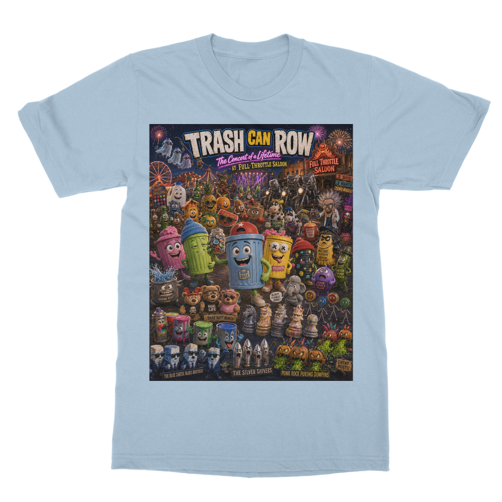 Trash Can Row: Concert for a Lifetime – T-Shirt Dress