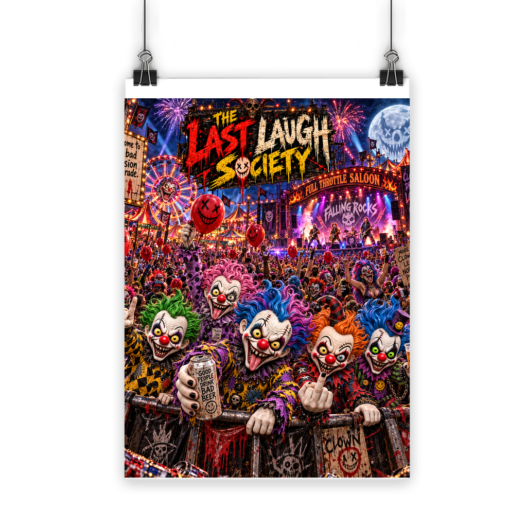 The Last Laugh Society Classic Poster