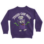 TRASH CAN MAN Classic Kids Sweatshirt