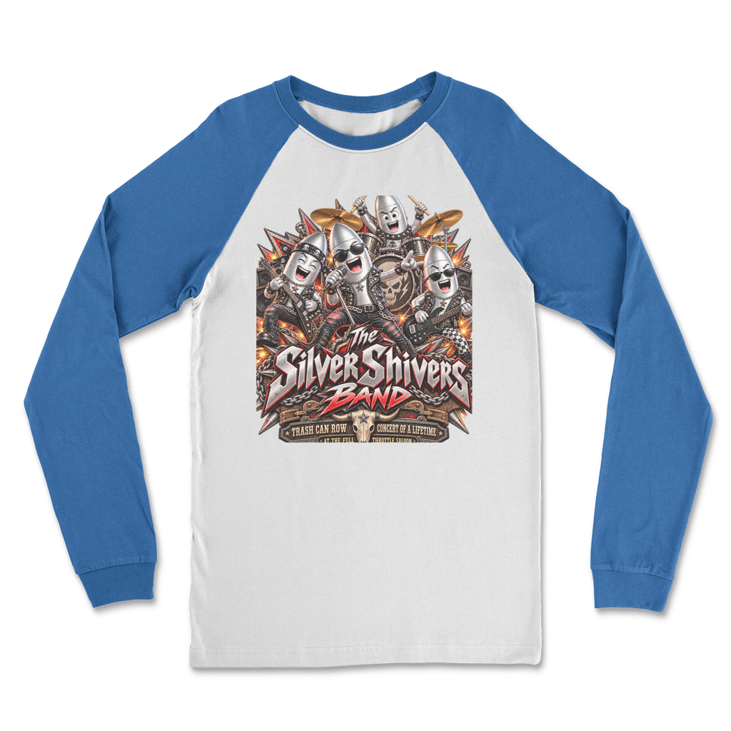 The Silver Shivers Band Classic Raglan Long Sleeve Shirt