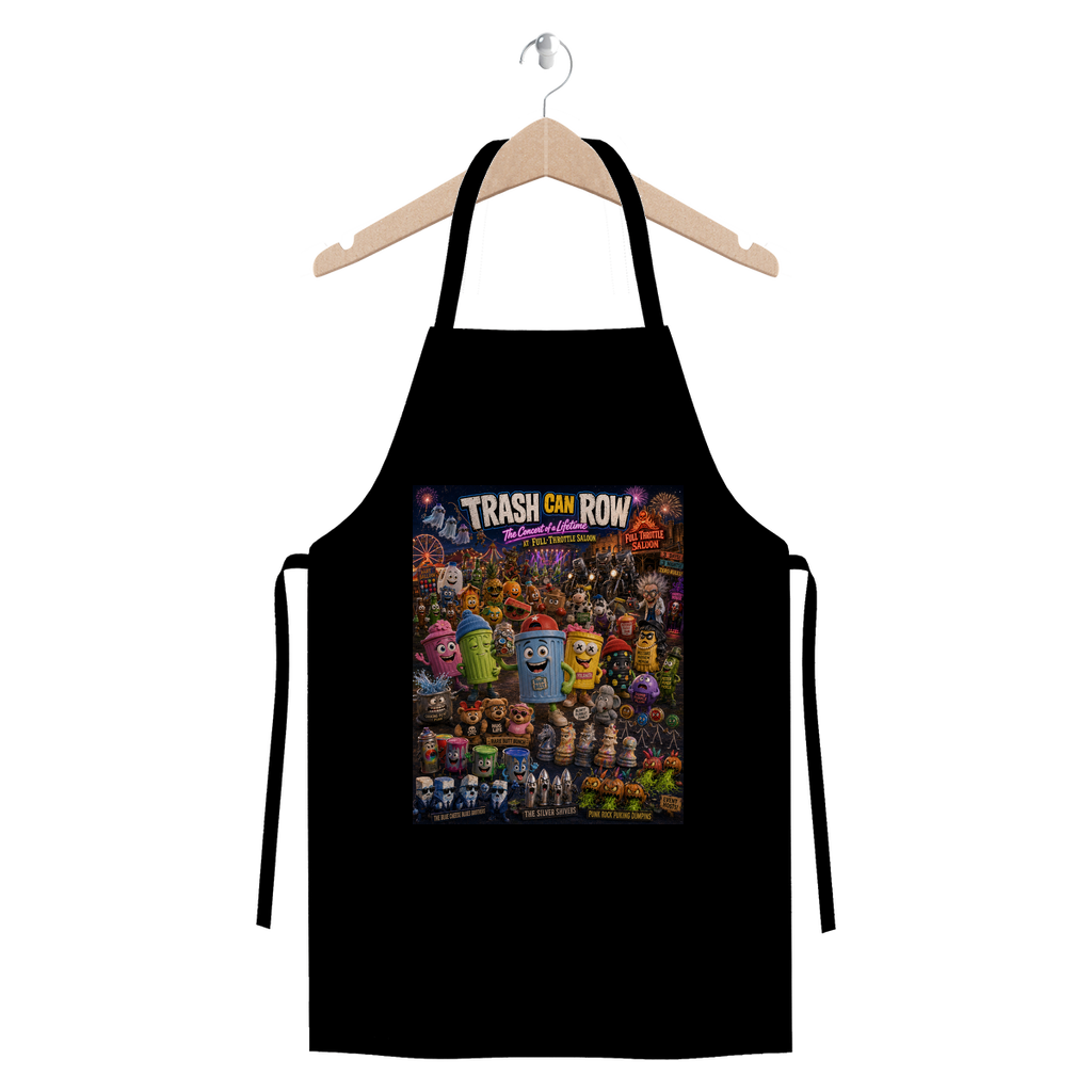 Trash Can Row: Concert for a Lifetime – Premium Jersey Apron