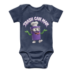 TRASH CAN MAN Classic Baby Onesie Bodysuit