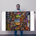 Trash Can Row: Concert for a Lifetime – Sublimation Flag