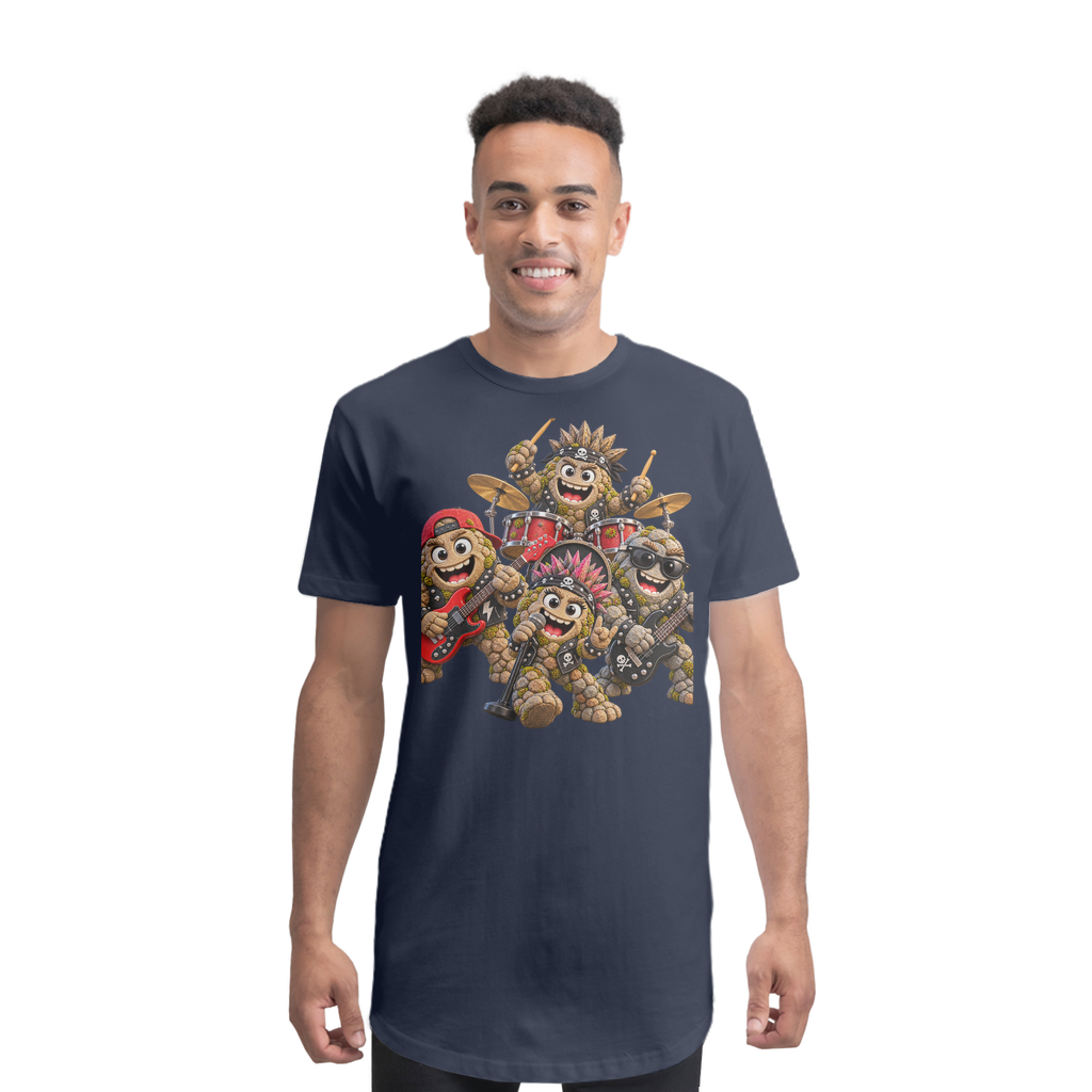 Falling Rocks Collection Premium Long Body T-Shirt