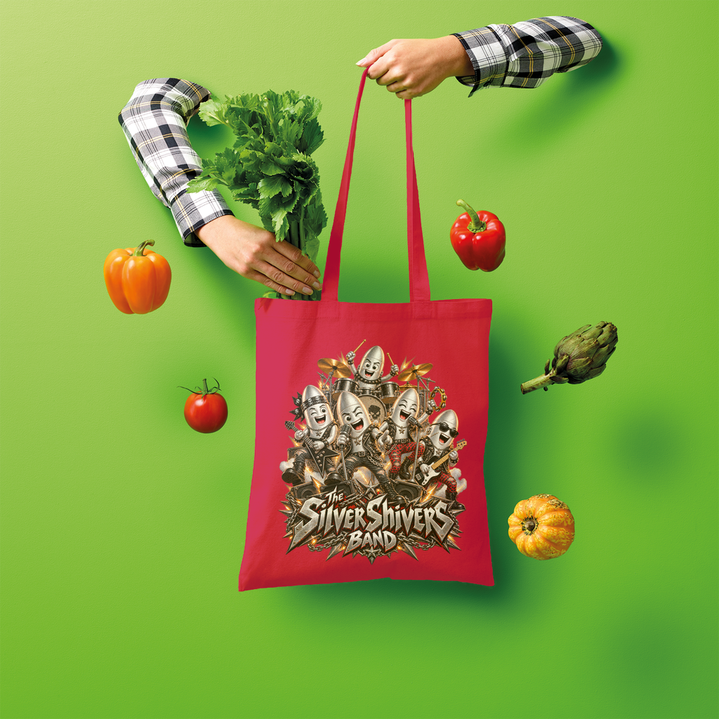 The Silver Shivers Band Shopper Tote Bag