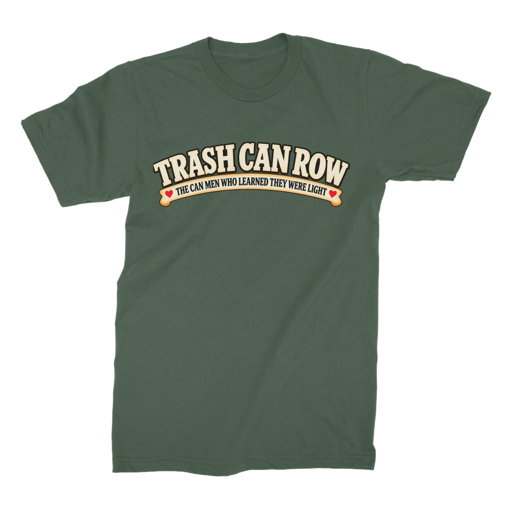 Trash Can Row Unisex Heavy Cotton T-Shirt