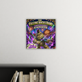 Falling Rocks COllection Square Metal Panel