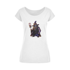 angry can man Wide Neck Womens T-Shirt XS-5XL