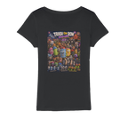 Trash Can Row CONCERT FOR A LIFETIME Organic Jersey Women's T-Shirt