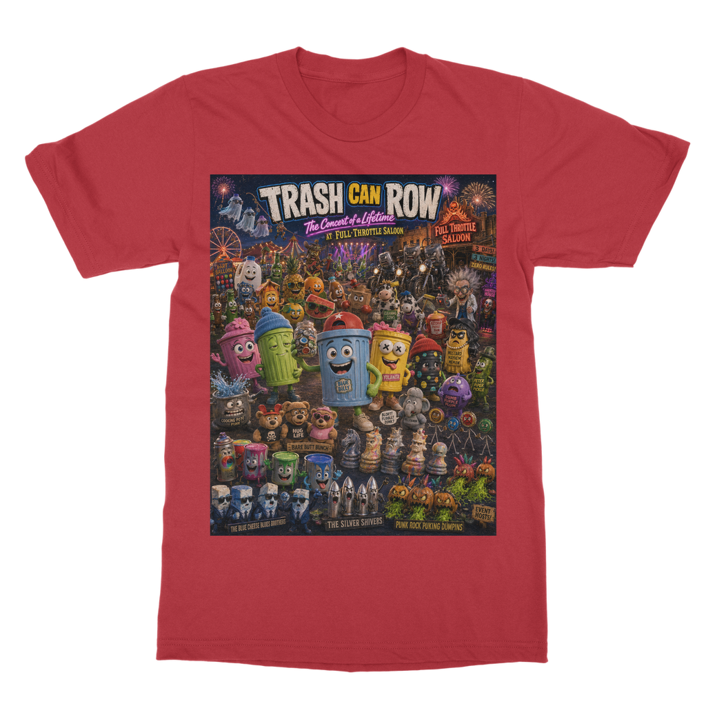 Trash Can Row: Concert for a Lifetime – T-Shirt Dress